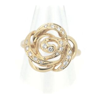 タサキ(TASAKI)の目立った傷や汚れなし タサキ ダイヤモンド リング 指輪 0.22ct 10号 K18YG(18金 イエローゴールド)(リング(指輪))