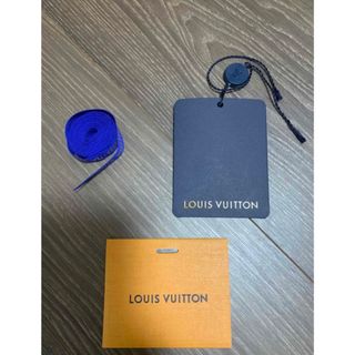 ルイヴィトン(LOUIS VUITTON)のルイヴィトン 正規品 ラッピング リボン ブルーとカード(ラッピング/包装)