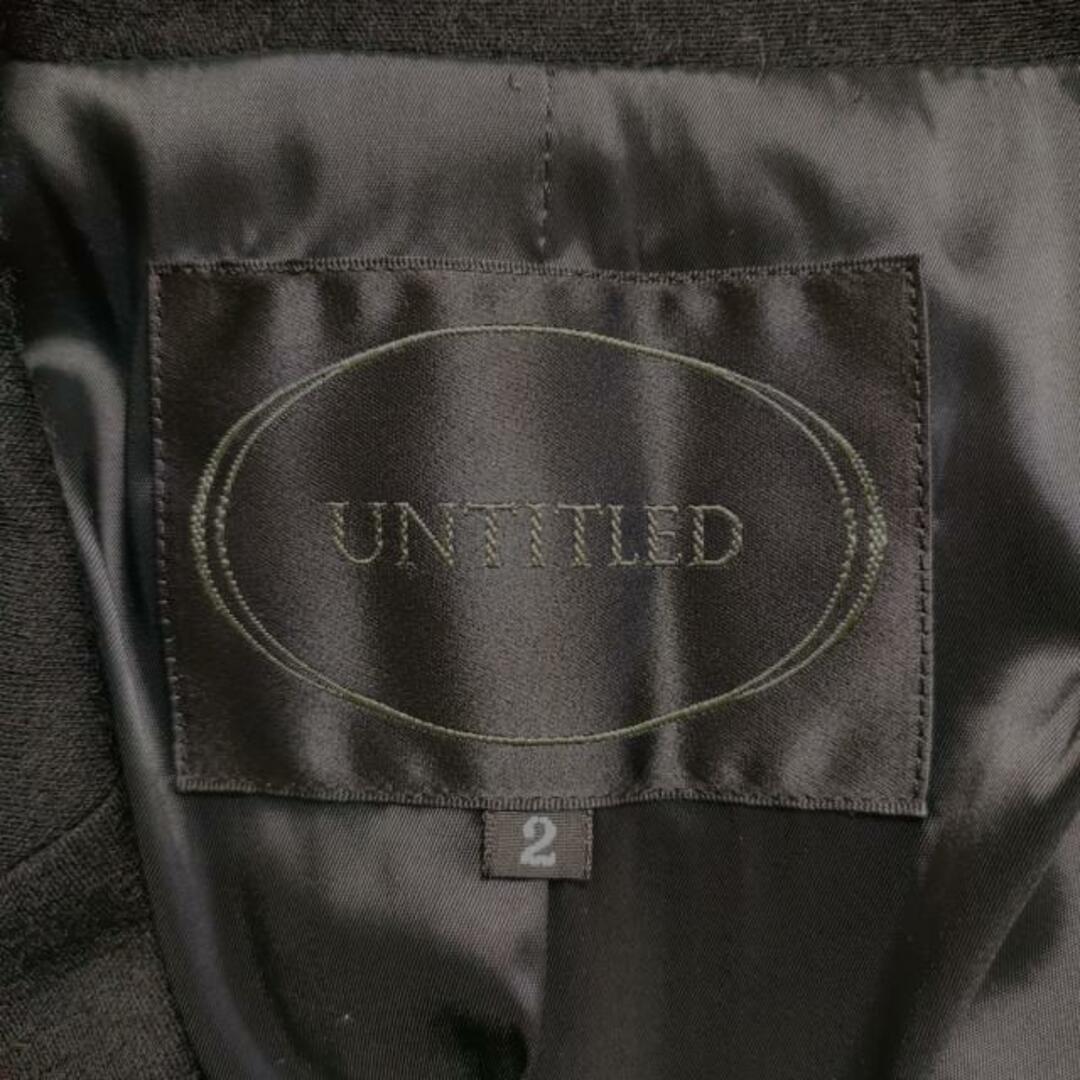 UNTITLED(アンタイトル)のアンタイトル スカートスーツ レディース - レディースのフォーマル/ドレス(スーツ)の商品写真