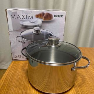 マイヤー(MEYER)のMEYER マキシム 両手鍋 20cm MXS-W20(鍋/フライパン)