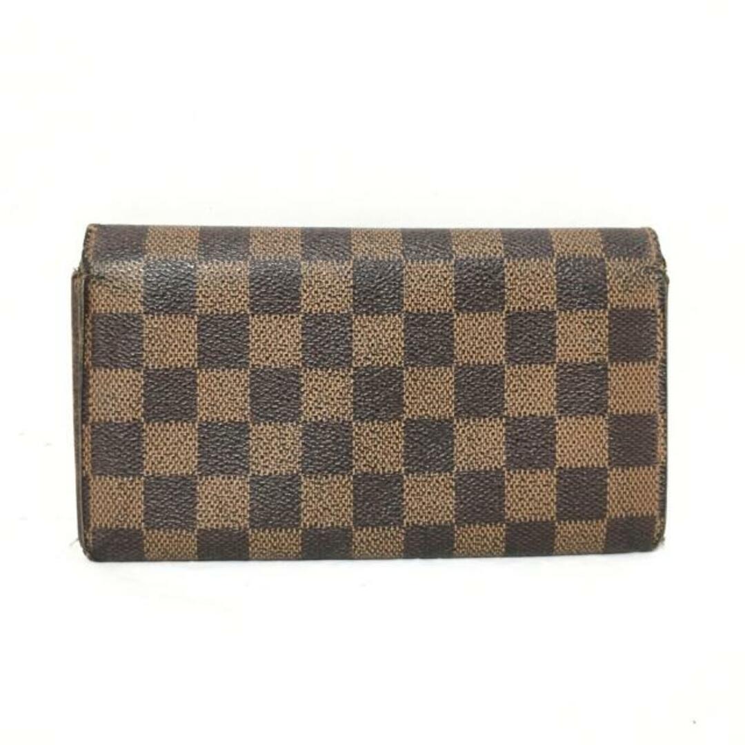 LOUIS VUITTON - ルイヴィトン 長財布 ダミエ N61725 エベヌの通販 by