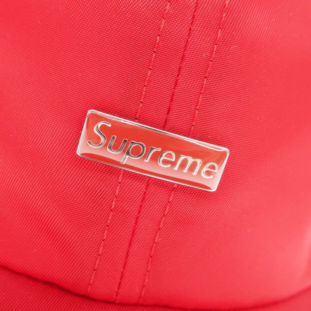 Supreme(シュプリーム)の【中古】シュプリーム Supreme 2023年秋冬 Enamel Logo 6-Panel ベースボールキャップ レッド【メンズ】 メンズの帽子(キャップ)の商品写真