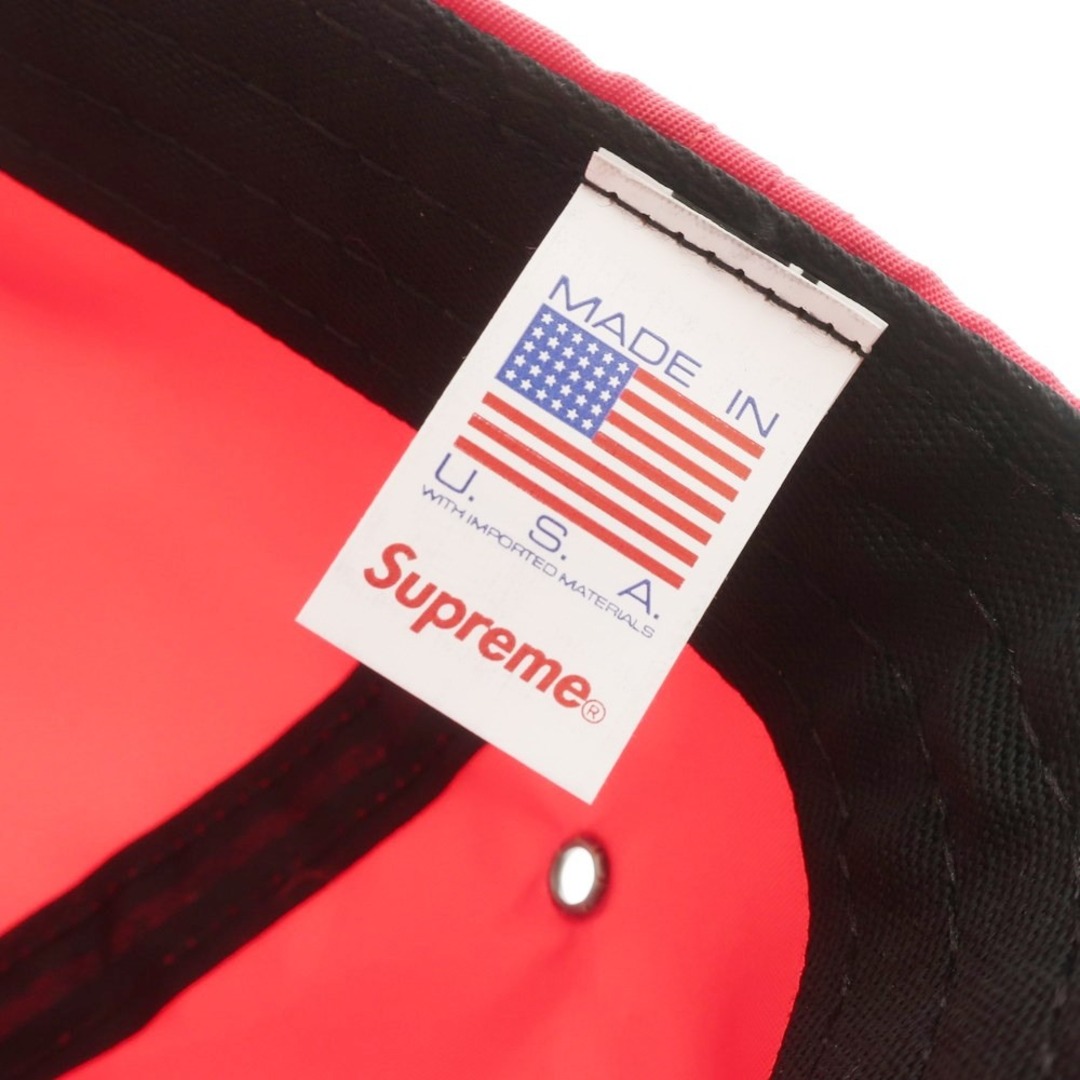 Supreme(シュプリーム)の【中古】シュプリーム Supreme 2023年秋冬 Enamel Logo 6-Panel ベースボールキャップ レッド【メンズ】 メンズの帽子(キャップ)の商品写真