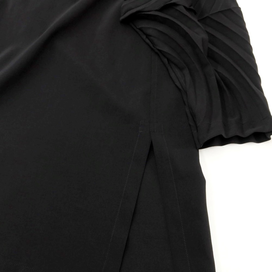 希少デザイン  イッセイミヤケ 長袖シャツ ワンピース 大きいサイズ ブラック