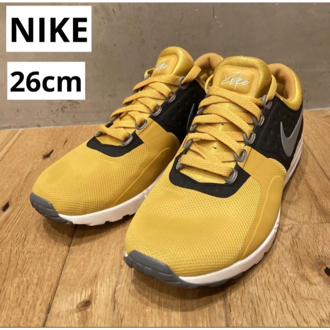 200円引〜9999円NIKE ナイキ エア マックス ゼロ ゴールド ダート 26cm