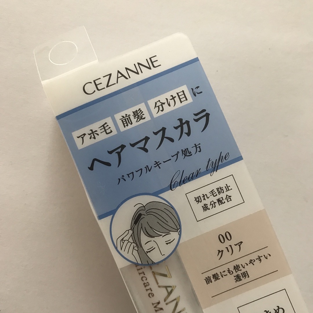 CEZANNE（セザンヌ化粧品）(セザンヌケショウヒン)のセザンヌ　ヘアマスカラ　00　新品 未開封 コスメ/美容のヘアケア/スタイリング(ヘアケア)の商品写真