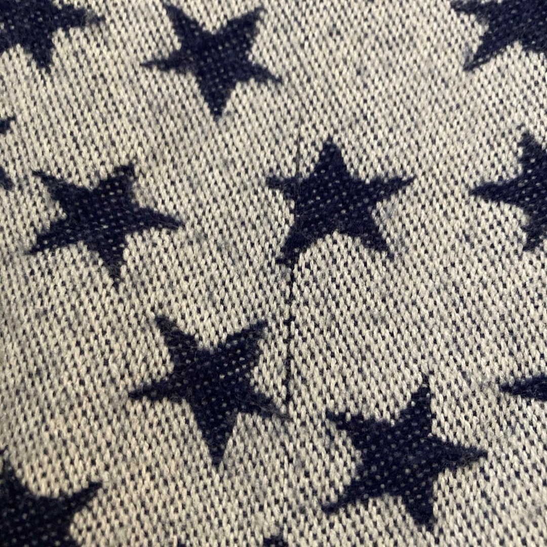 スター星柄　　豹柄　ロングマフラー レディースのファッション小物(マフラー/ショール)の商品写真