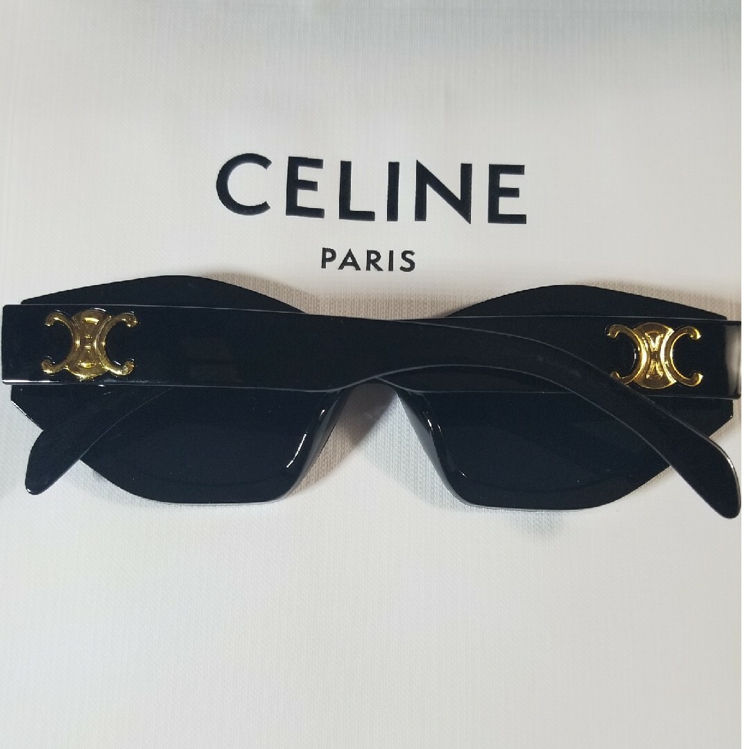 celine - 新品未使用 CELINE セリーヌ サングラス ブラック トリオンフ