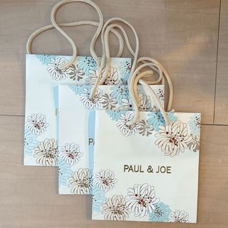 ポールアンドジョー(PAUL & JOE)のPaul & JOE 紙袋 3枚セット(ショップ袋)