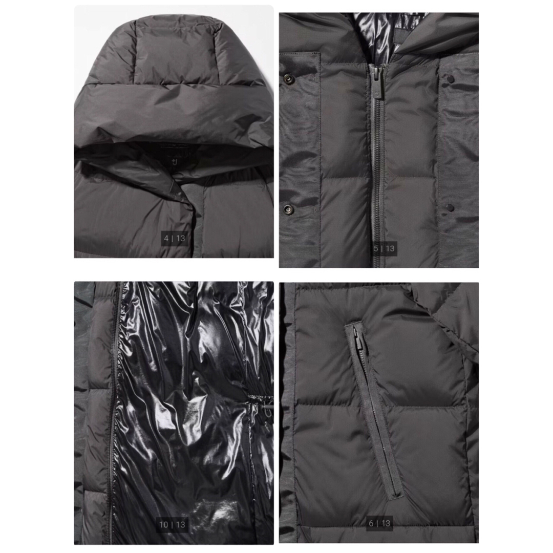 UNIQLO(ユニクロ)のUNIQLO +J ロングダウンコート　Lサイズ レディースのジャケット/アウター(ダウンコート)の商品写真