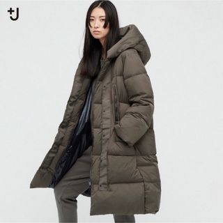 ユニクロ(UNIQLO)のUNIQLO +J ロングダウンコート　Lサイズ(ダウンコート)