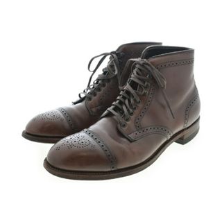 オールデン(Alden)のALDEN オールデン ブーツ 8 1/2(26.5cm位) 茶 【古着】【中古】(ブーツ)