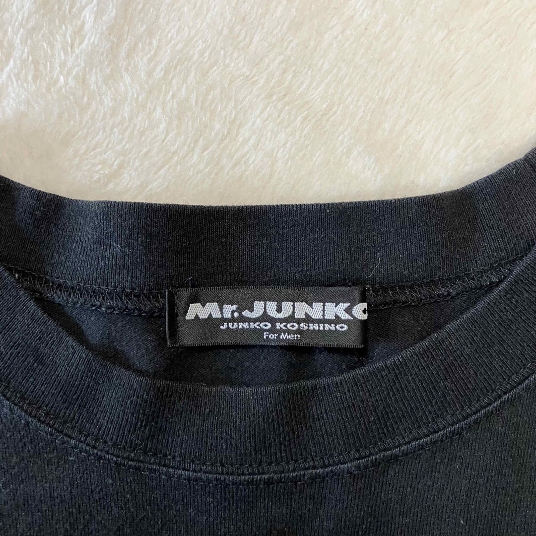 Mr.Junko(ミスタージュンコ)のMr.JUNKO レディース デカロゴ ロンt  ブラック レディースのトップス(Tシャツ(長袖/七分))の商品写真