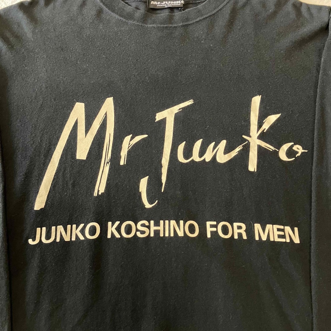 Mr.Junko(ミスタージュンコ)のMr.JUNKO レディース デカロゴ ロンt  ブラック レディースのトップス(Tシャツ(長袖/七分))の商品写真