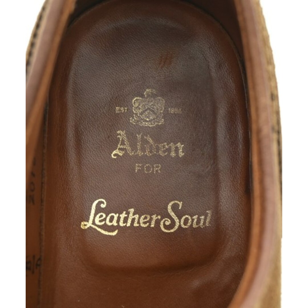Alden(オールデン)のALDEN オールデン ビジネス・ドレスシューズ 6 1/2(25cm位) 茶系 【古着】【中古】 メンズの靴/シューズ(ドレス/ビジネス)の商品写真