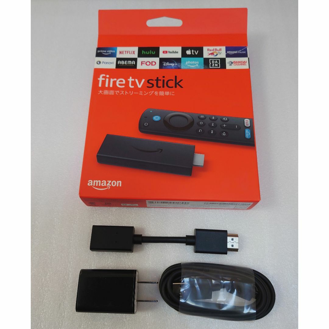 Amazon(アマゾン)のfire tv stick 付属品（新品、未使用） スマホ/家電/カメラのテレビ/映像機器(その他)の商品写真