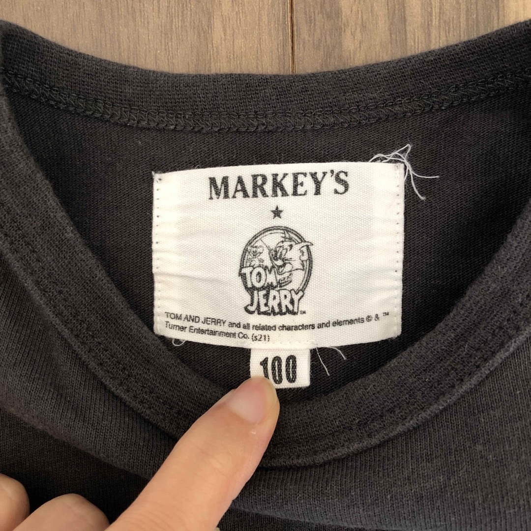 MARKEY'S(マーキーズ)のトムとジェリー　ロンT 100 キッズ/ベビー/マタニティのキッズ服男の子用(90cm~)(Tシャツ/カットソー)の商品写真