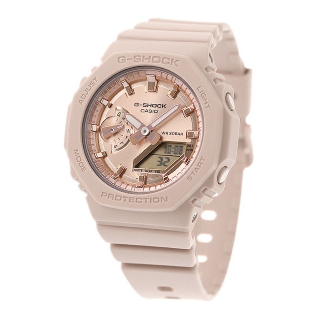 CASIO(カシオ)の【新品】カシオ CASIO G-SHOCK 腕時計 メンズ GMA-S2100MD-4ADR Gショック アナログデジタル クオーツ 液晶/ピンクゴールドxピンクグレージュ アナデジ表示 メンズの時計(腕時計(アナログ))の商品写真
