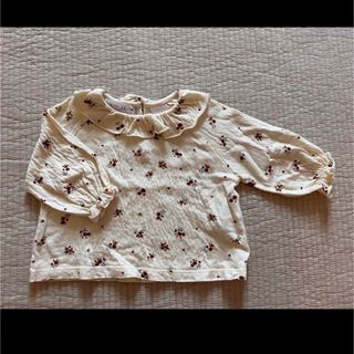 ザラキッズ(ZARA KIDS)の花柄ブラウス(シャツ/カットソー)