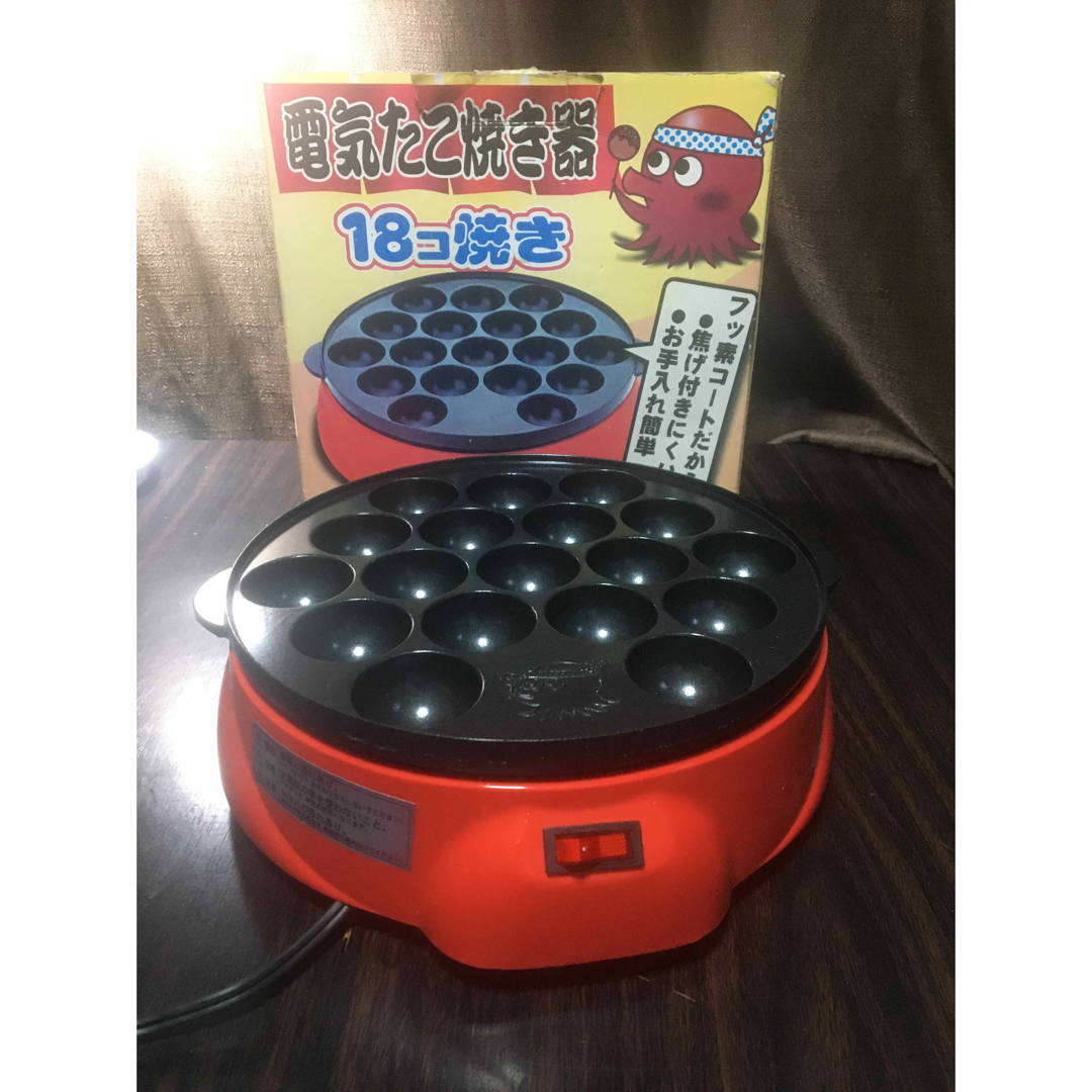 カネヨウTK-18電気たこ焼き器 スマホ/家電/カメラの調理家電(たこ焼き機)の商品写真