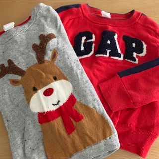 ベビーギャップ(babyGAP)のニット２枚セット(ニット/セーター)