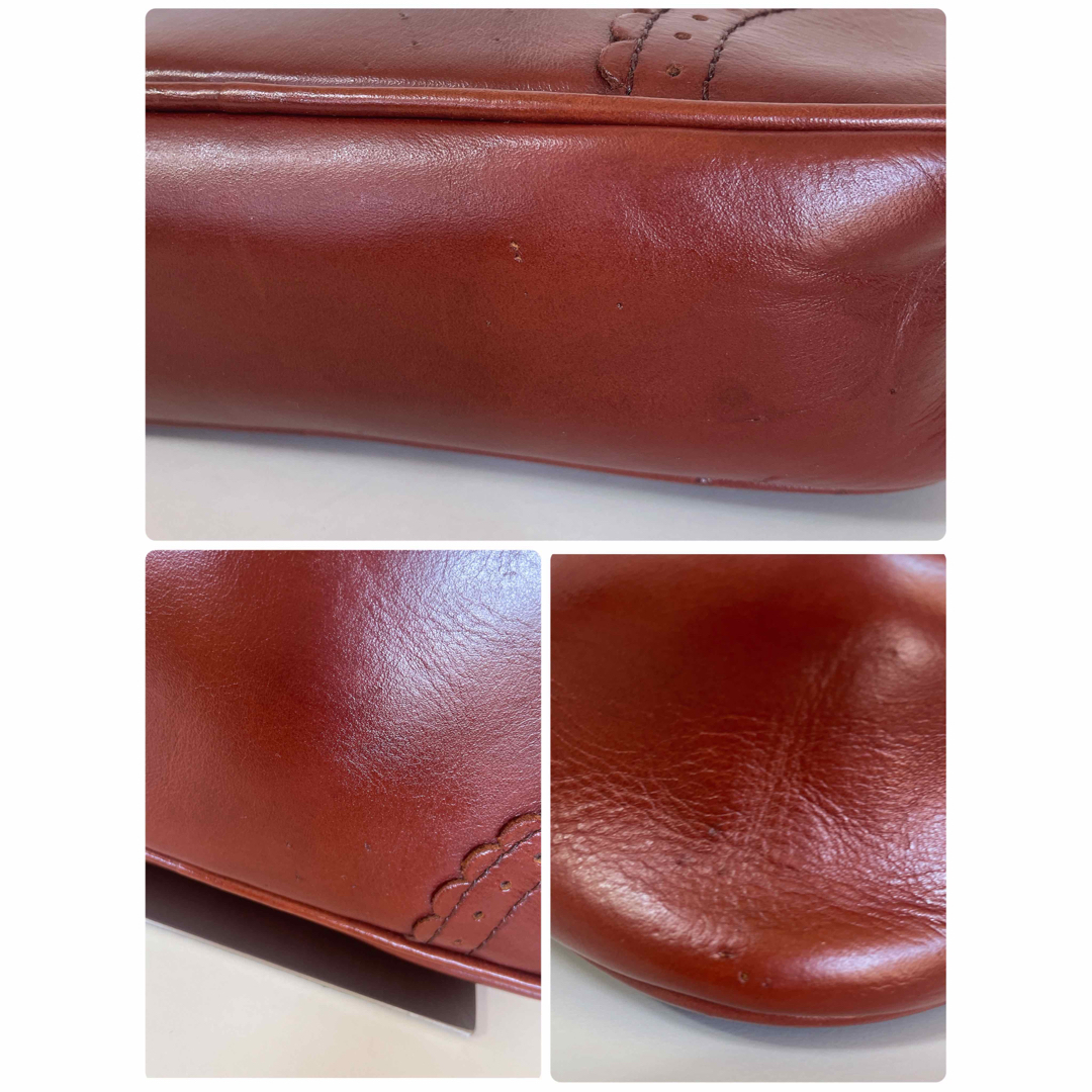 ANNA SUI(アナスイ)の人気　アナスイ　ショルダーバッグ　レザー　ブラウン　バタフライ　チャーム　レトロ レディースのバッグ(ショルダーバッグ)の商品写真