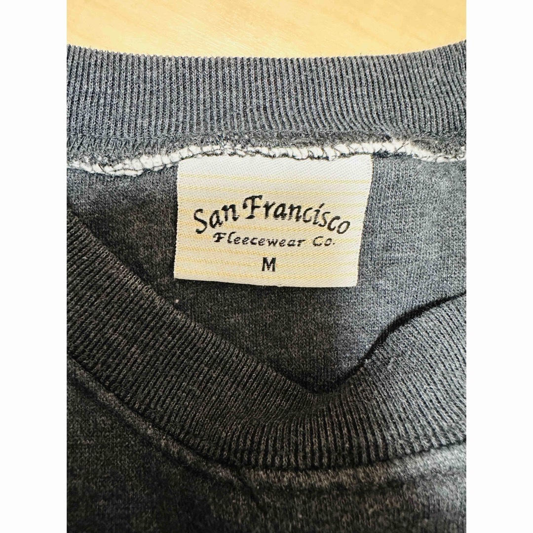 San Francisco サンフランシスコ　刺繍ロゴ裏起毛スウェット　古着 メンズのトップス(スウェット)の商品写真