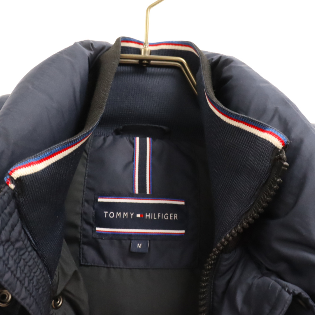 TOMMY HILFIGER(トミーヒルフィガー)のTOMMY HILFIGER トミーヒルフィガー フード ダウンジャケット ネイビー 08878A5550-403 メンズのジャケット/アウター(ダウンジャケット)の商品写真