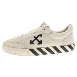 オフホワイト(OFF-WHITE)のOFF-WHITE オフホワイト Vulc Low White Black Arrow FW 20 バルカナイズ ロー ホワイトブラックアロー ローカットスニーカー ホワイト/ブラック OMIA085F20LEA0020110(スニーカー)