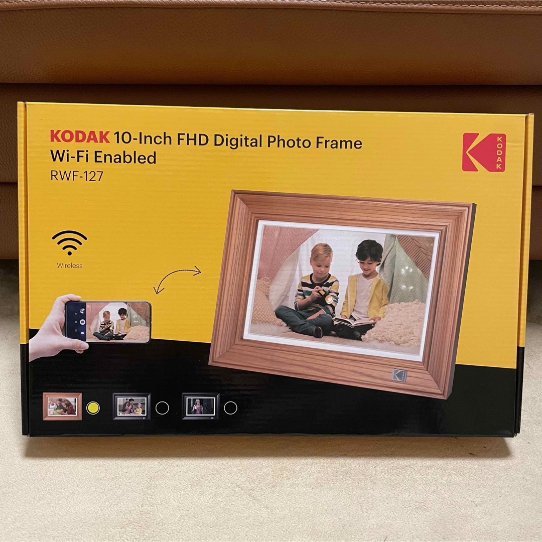 KODAK wifi デジタルフォトフレーム 10インチ FHD画質 wifi遠