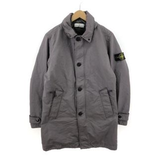 ストーンアイランド(STONE ISLAND)のstone island グレー　コート(ダウンジャケット)