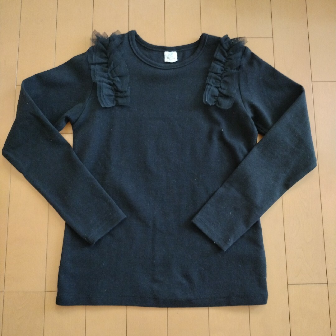 デビロック　カットソー　厚手　長袖 キッズ/ベビー/マタニティのキッズ服女の子用(90cm~)(Tシャツ/カットソー)の商品写真