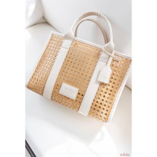 ハーリップトゥ(Her lip to)のHerlipto♡Pierre Tote Bag white(トートバッグ)