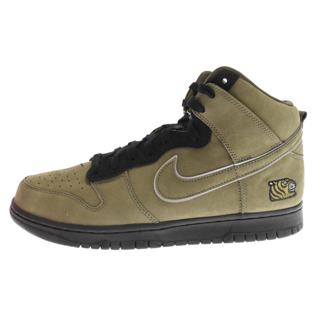 NIKE ナイキ ×SoulGoods Dunk High 90s ソウルグッズ ダンク ハイ ハイカットスニーカー カーキ US11.5/29.5cm DR1415-200