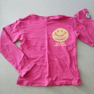 【行く先々様専用】キッズ　長袖Ｔシャツ　サイズ100　ピンク　スマイル(Tシャツ/カットソー)