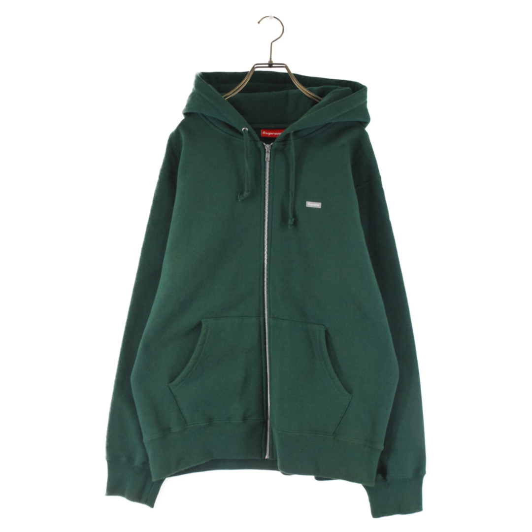 SUPREME シュプリーム 18AW Reflective Small Box Logo Zip Up Sweatshirt リフレクティブスモールボックスロゴジップアップパーカー ネイビー