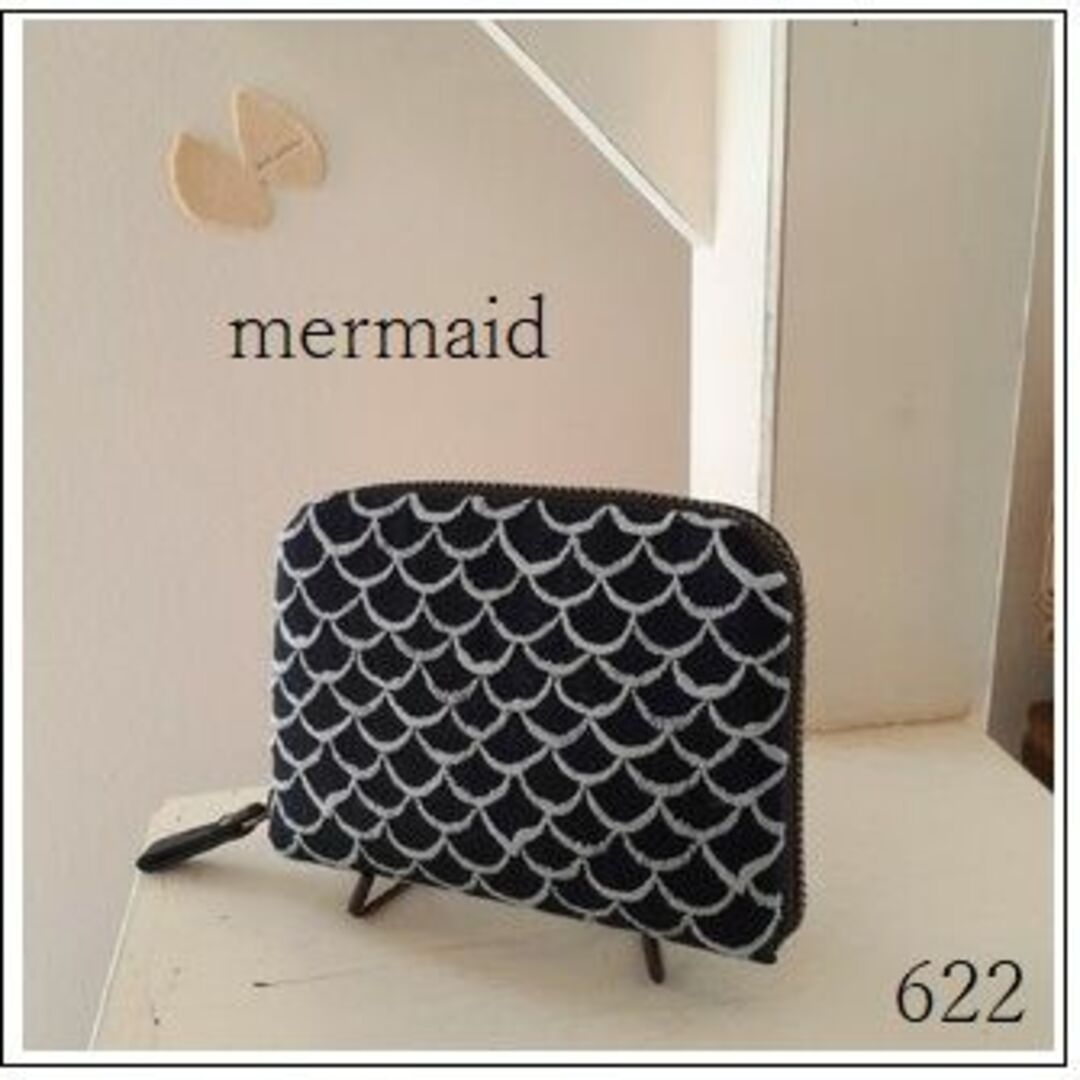 専用❻❷❷】⚮̈ mermaid◇布製ハーフウォレット◇完成画像の通販 by ...