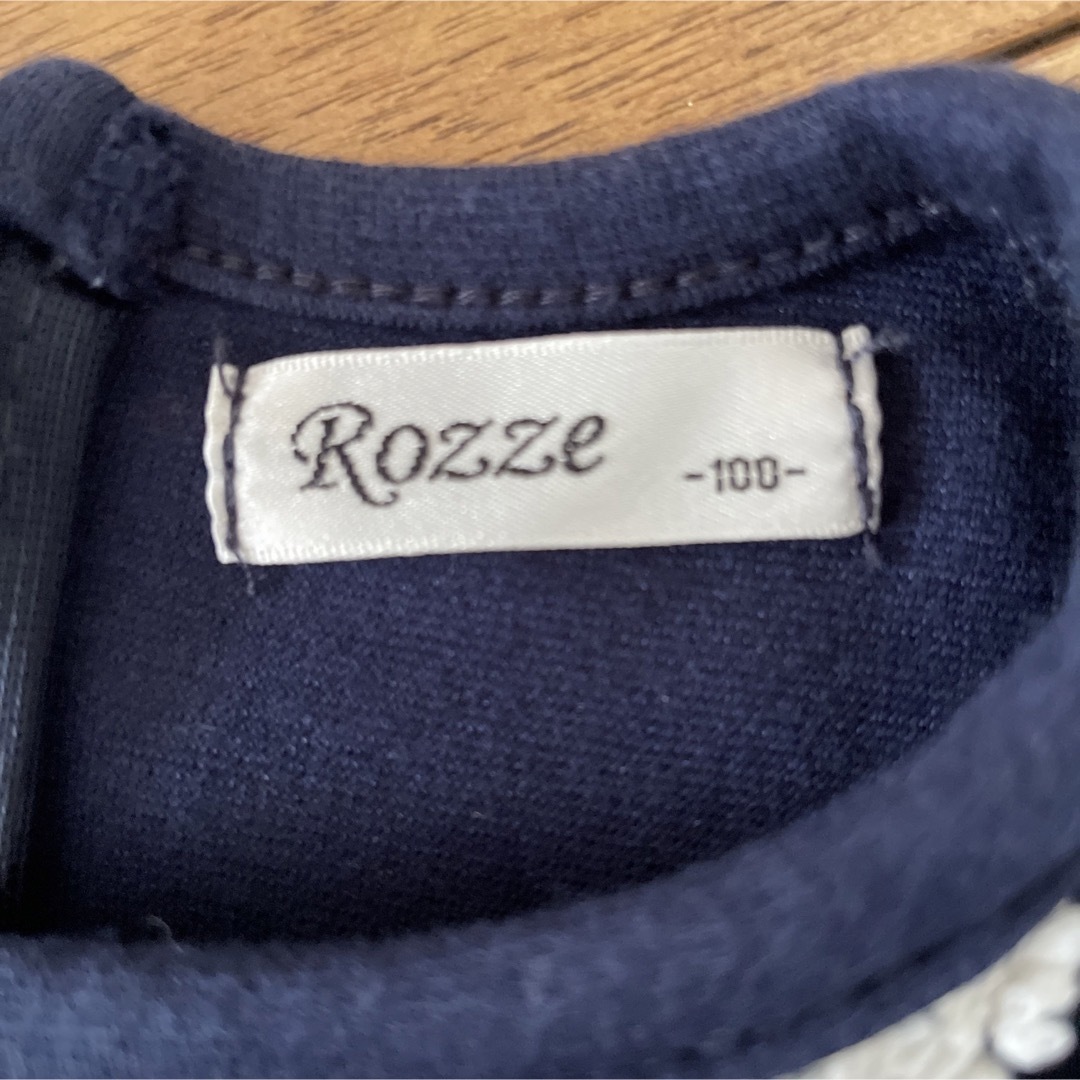 Rozze 100 ワンピース キッズ/ベビー/マタニティのキッズ服女の子用(90cm~)(ワンピース)の商品写真