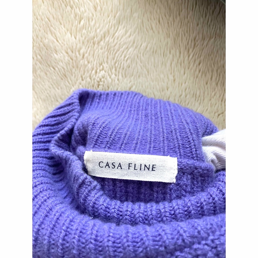 CASA FLINE(カーサフライン)のCASA FLINE ワイドスリーブニット レディースのトップス(ニット/セーター)の商品写真