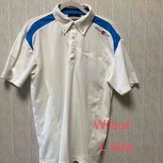 ウィルソン(wilson)のWilson staff  ゴルフポロシャツ　メンズL(ウエア)