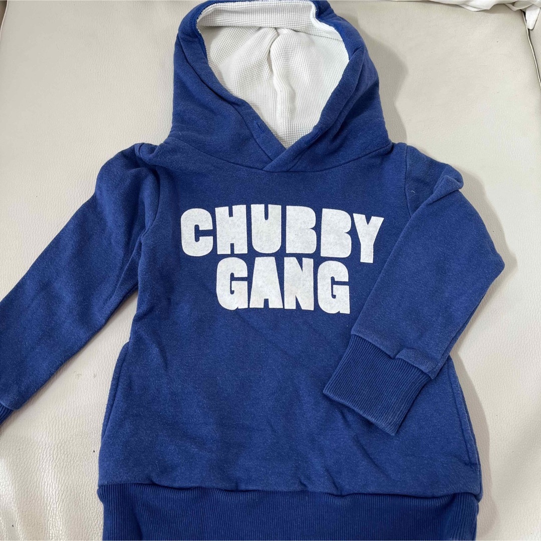CHUBBYGANG(チャビーギャング)のChubby gang チャビーギャング／パーカー　100サイズ キッズ/ベビー/マタニティのキッズ服男の子用(90cm~)(ジャケット/上着)の商品写真