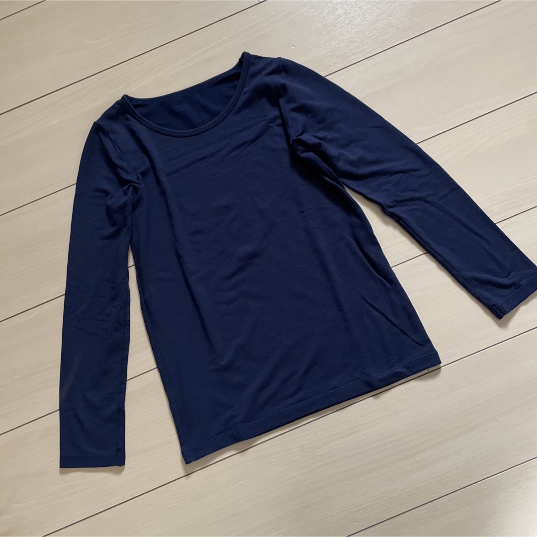 ユニクロ ヒートテック 極暖 140 キッズ/ベビー/マタニティのキッズ服女の子用(90cm~)(下着)の商品写真