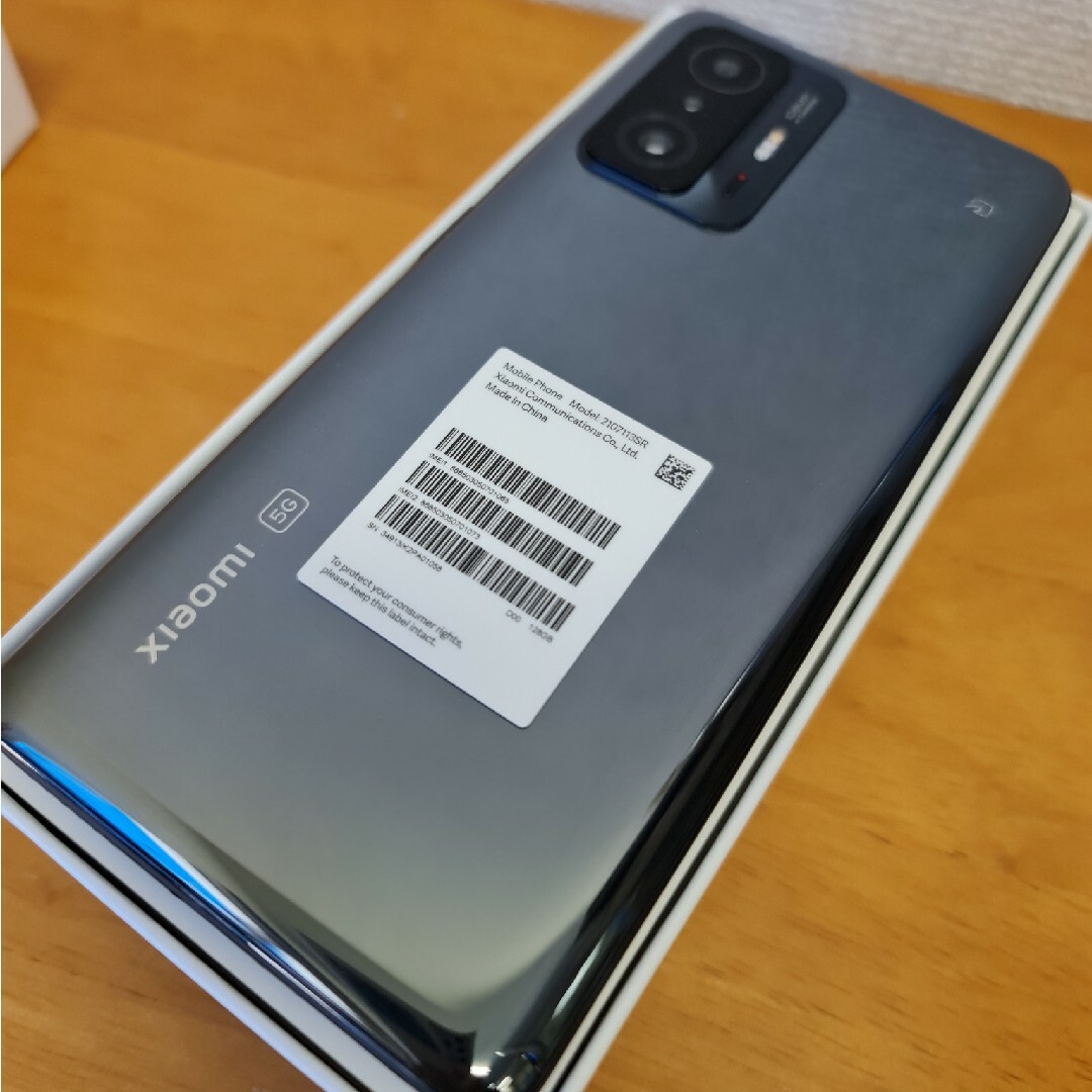Xiaomi - 【超美品】Xiaomi 11T Pro 8GB/128GB 日本版グレーの通販 by