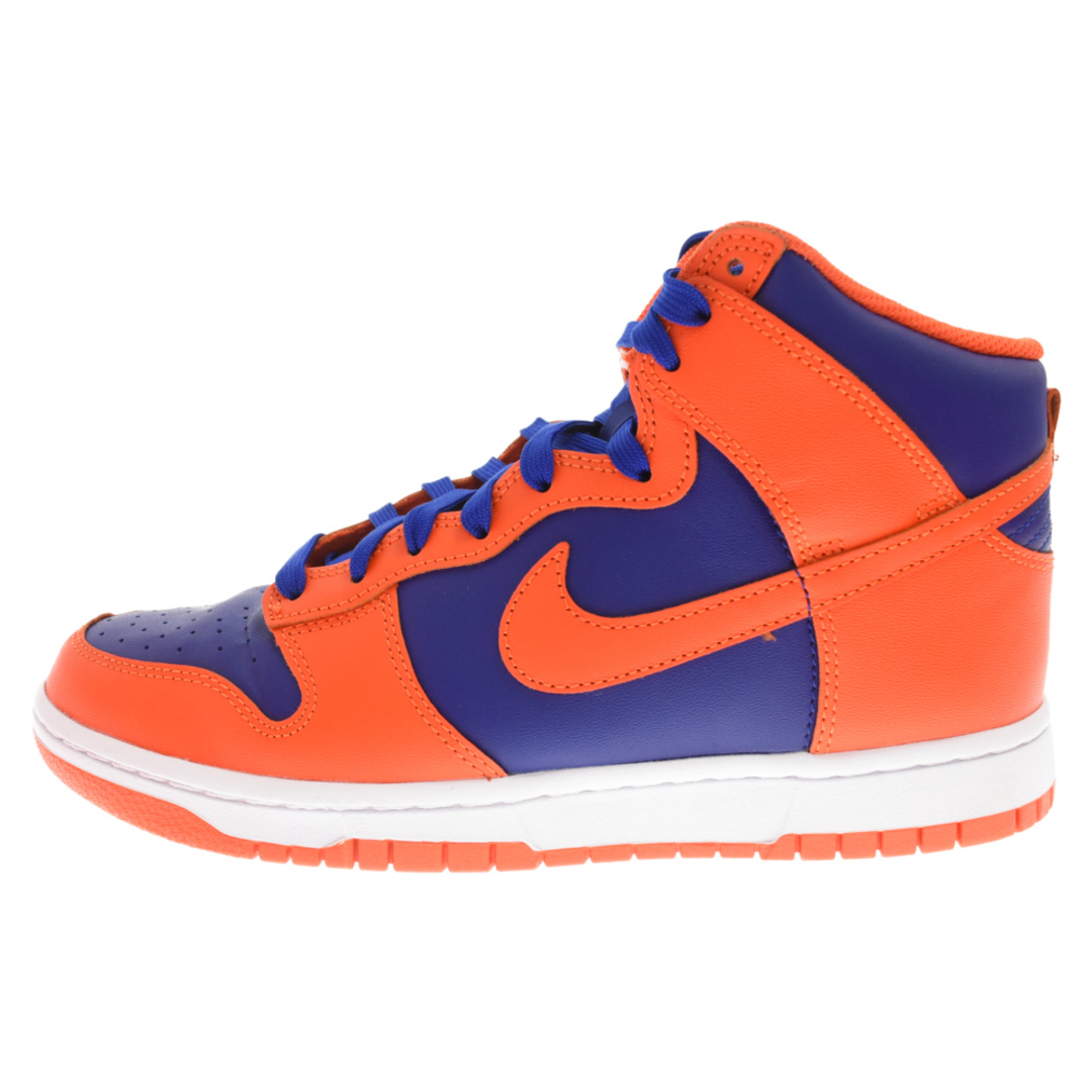 NIKE(ナイキ)のNIKE ナイキ DUNK HI RETRO BTTYS DD1399-800 ダンクハイ レトロ オレンジディープロイヤル ハイカットスニーカー US9/27.0cm ブルー/オレンジ メンズの靴/シューズ(スニーカー)の商品写真