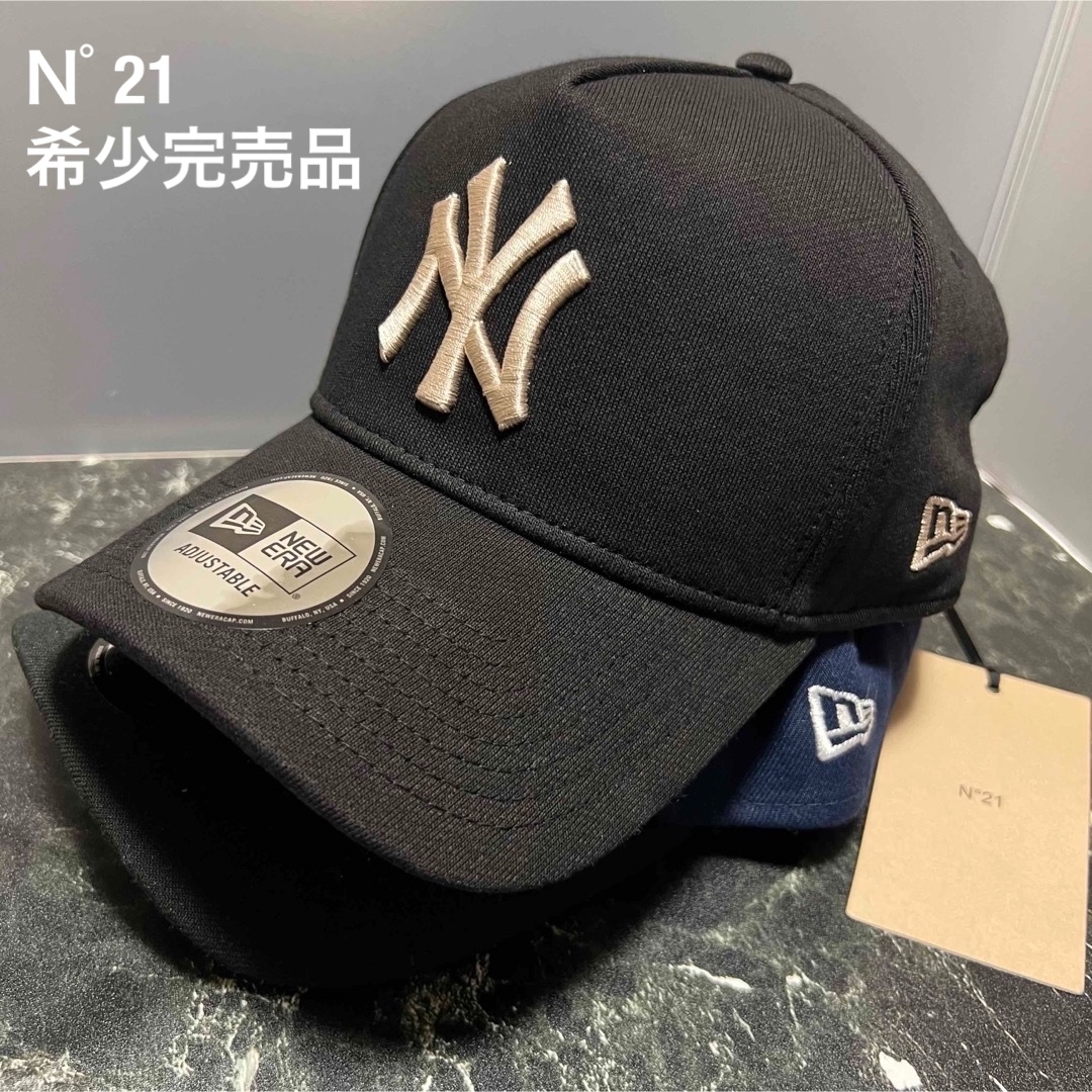 【希少完売品】N゜21 × NEW ERA × MLB コラボキャップ ブラック | フリマアプリ ラクマ