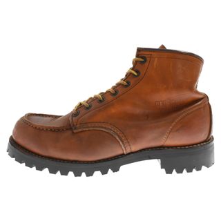 レッドウィング(REDWING)のRED WING レッド ウイング 90S 縦刺繍羽タグ 875 Irish Setter アイリッシュセッター モックトゥ ワークブーツ ブラウン 875(ブーツ)