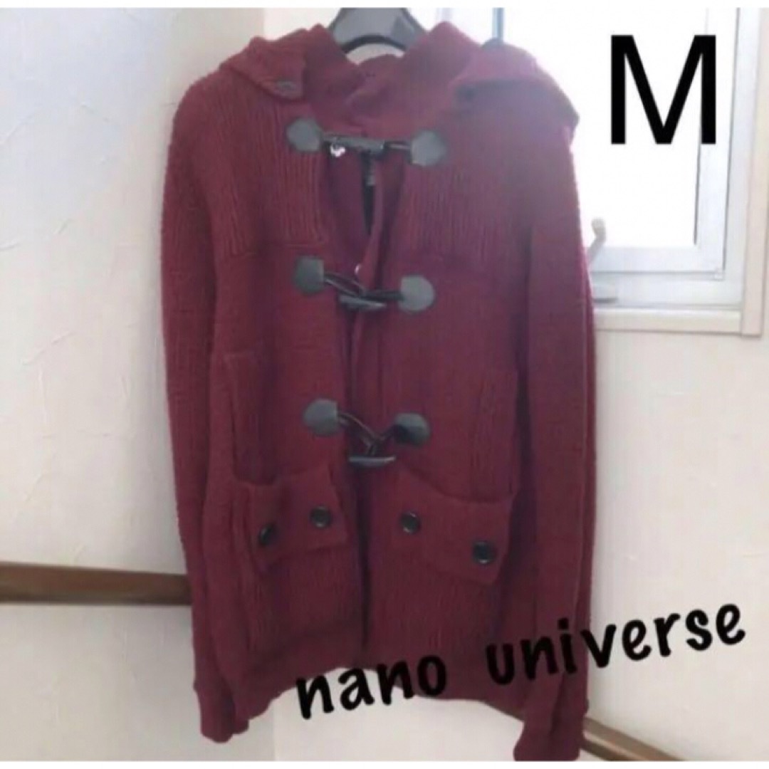 nano・universe(ナノユニバース)の【ナノユニバース】ニット ダッフルコート メンズのジャケット/アウター(ダッフルコート)の商品写真