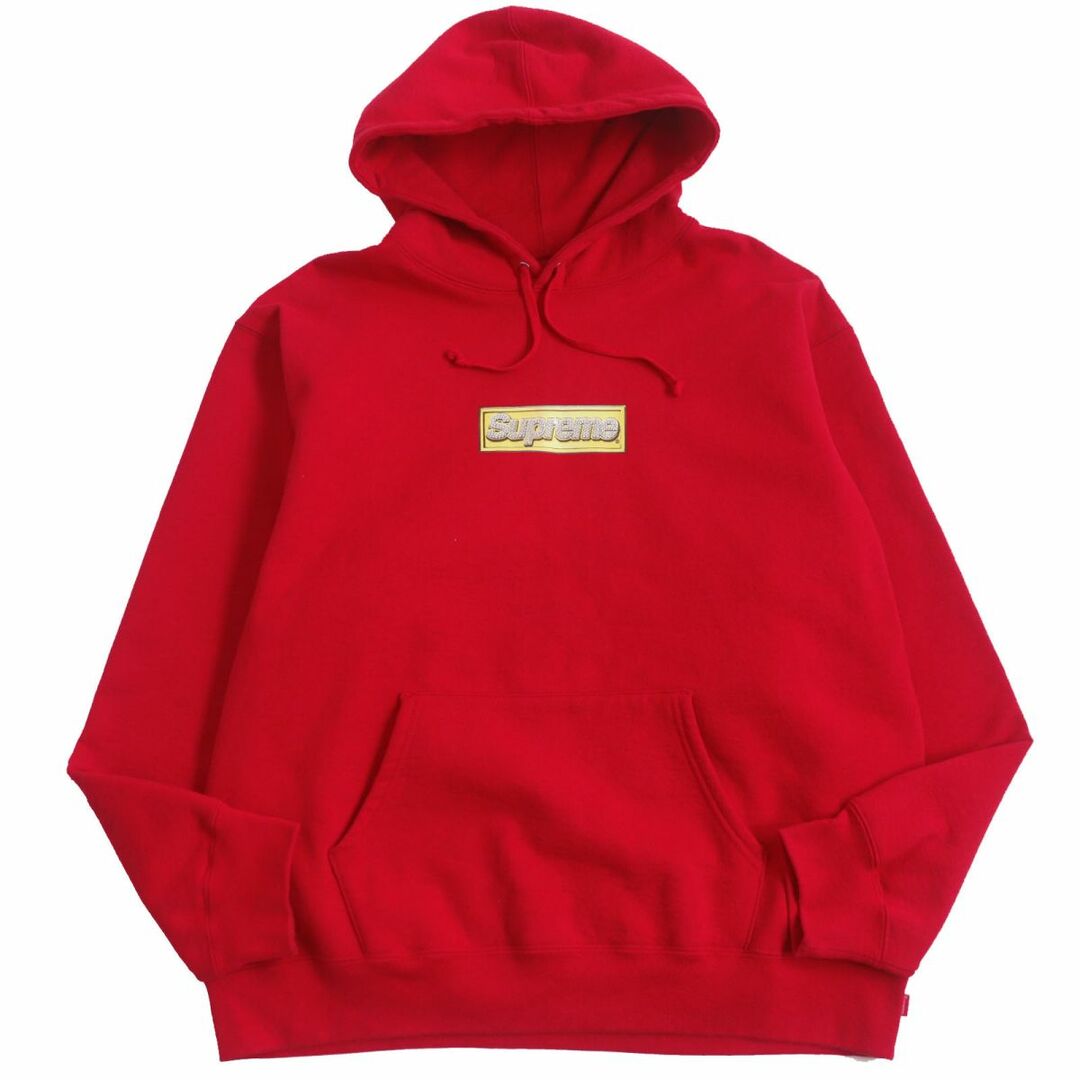 レア！Supreme Bling Hooded Sweatshirt 赤L