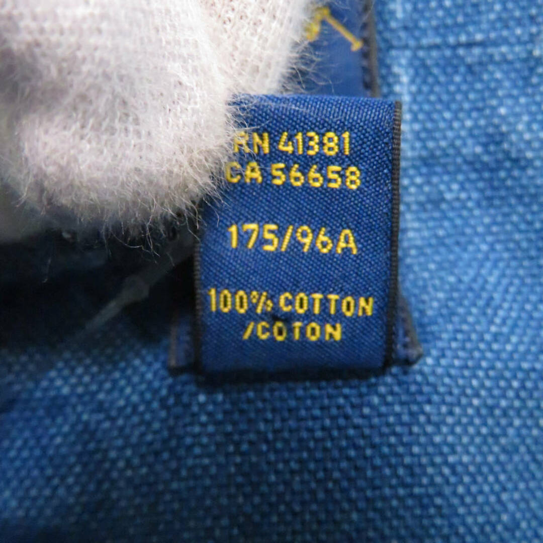 POLO RALPH LAUREN(ポロラルフローレン)のPolo Ralph Lauren ポロラルフローレン シャツ 1点 M 綿 半袖 スリムフィット デニム メンズ AN426A53  メンズのトップス(シャツ)の商品写真