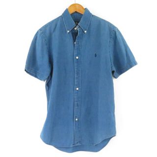 ポロラルフローレン(POLO RALPH LAUREN)のPolo Ralph Lauren ポロラルフローレン シャツ 1点 M 綿 半袖 スリムフィット デニム メンズ AN426A53 (シャツ)